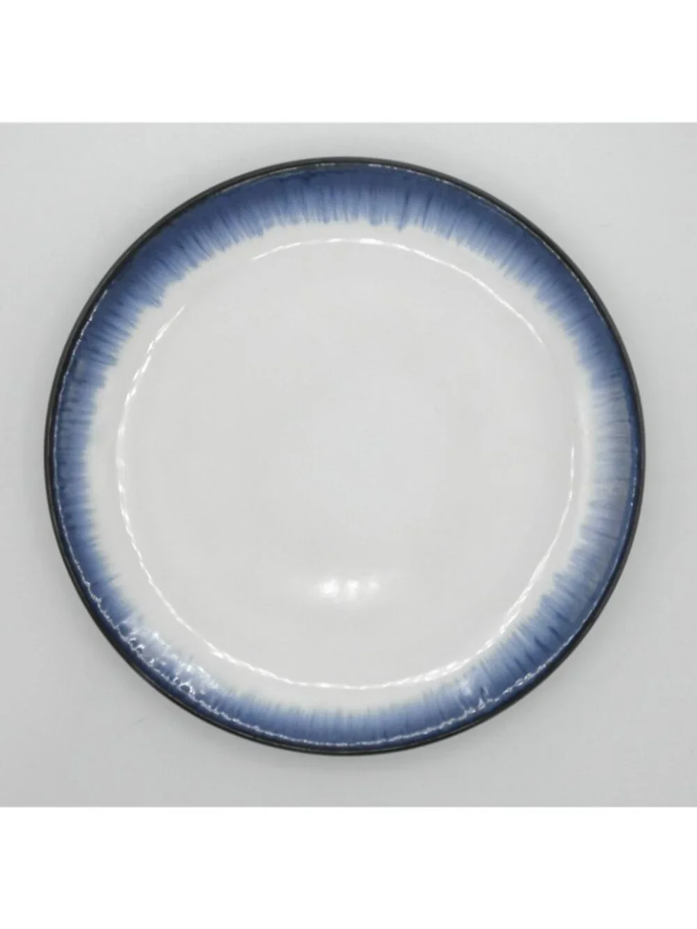 Lunar Blue by Mikasa 11-1/8 inch Dinner Plates Set of 4 Pattern Code: MIKLUB